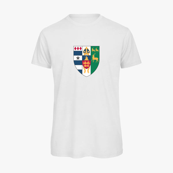 Load image into Gallery viewer, Men&#39;s Oxford College Arms Organic T-Shirt
