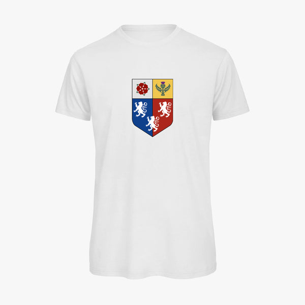 Load image into Gallery viewer, Men&#39;s Oxford College Arms Organic T-Shirt
