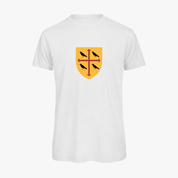 Load image into Gallery viewer, Men&#39;s Oxford College Arms Organic T-Shirt
