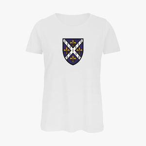 Ladies Oxford College Arms Organic T-Shirt