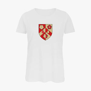 Ladies Oxford College Arms Organic T-Shirt