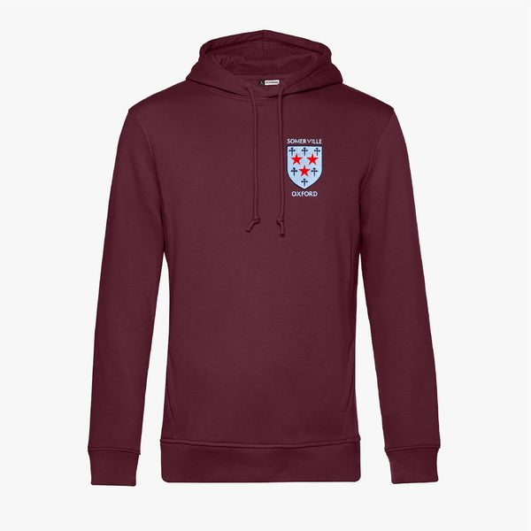 Load image into Gallery viewer, Somerville College Men's Organic Embroidered Hoodie