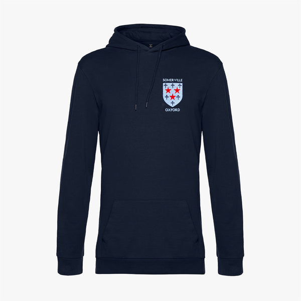 Load image into Gallery viewer, Somerville College Men's Organic Embroidered Hoodie