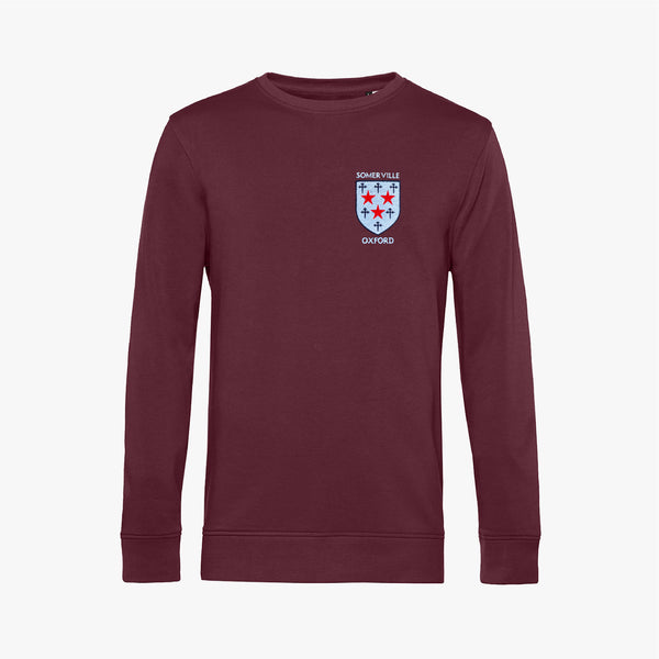Load image into Gallery viewer, Somerville College Men's Organic Embroidered Sweatshirt