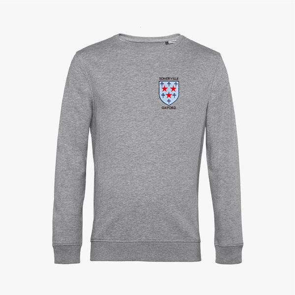 Load image into Gallery viewer, Somerville College Men's Organic Embroidered Sweatshirt