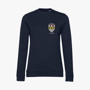 Ladies Oxford College Organic Embroidered Sweatshirt