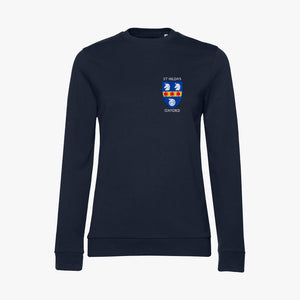 St Hilda's College Ladies Organic Embroidered Sweatshirt