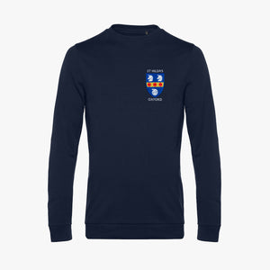 St Hilda's College Men's Organic Embroidered Sweatshirt