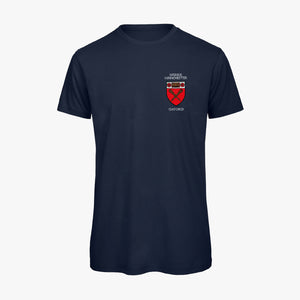 Men's Oxford College Organic Embroidered T-Shirt