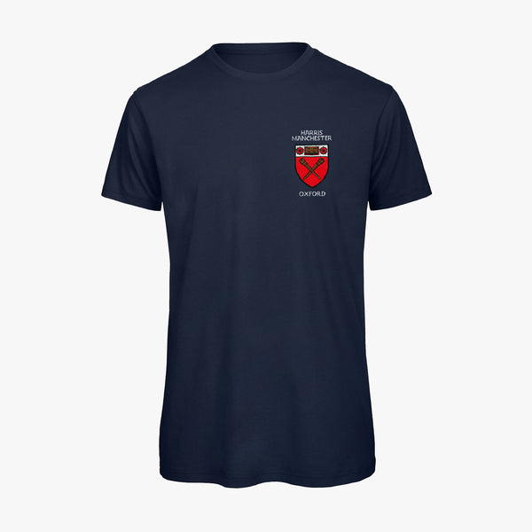 Load image into Gallery viewer, Harris Manchester College Men's Organic Embroidered T-Shirt