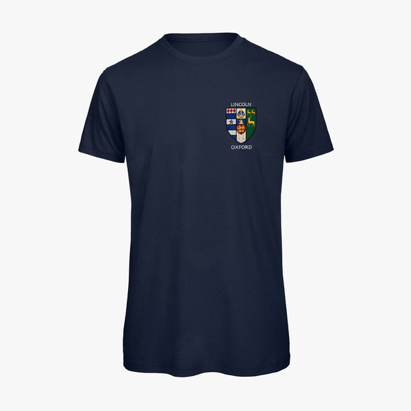 Load image into Gallery viewer, Men's Oxford College Organic Embroidered T-Shirt
