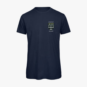 Men's Oxford College Organic Embroidered T-Shirt