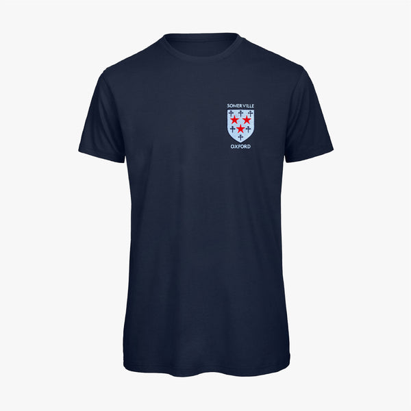 Load image into Gallery viewer, Somerville College Men's Organic Embroidered T-Shirt
