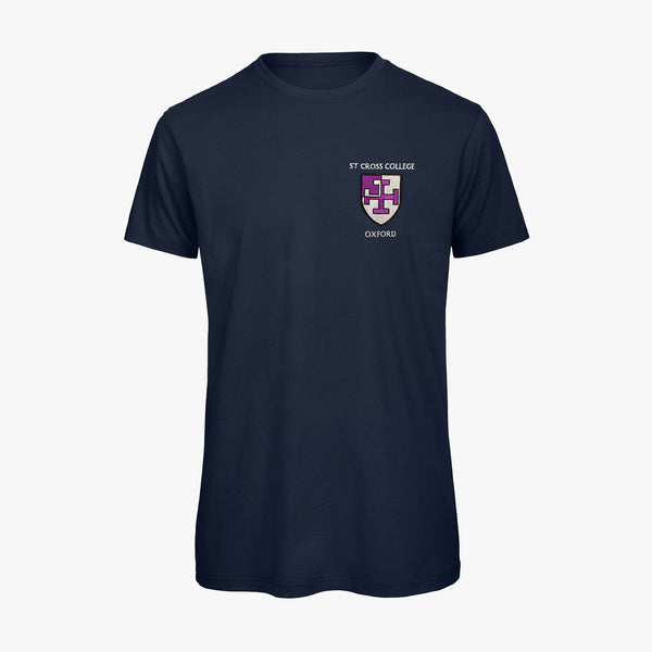 Load image into Gallery viewer, Men's Oxford College Organic Embroidered T-Shirt