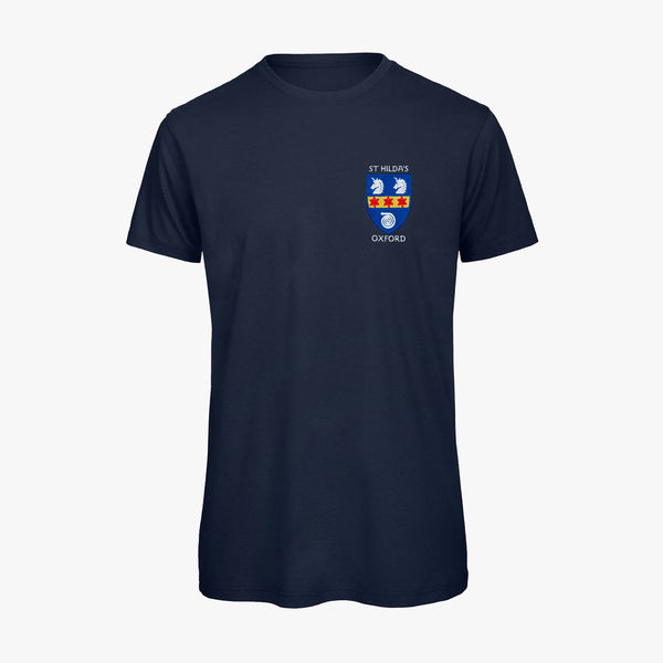 Load image into Gallery viewer, St Hilda's College Men's Organic Embroidered T-Shirt