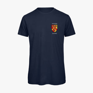 Men's Oxford College Organic Embroidered T-Shirt
