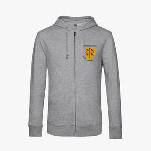 Men's Oxford College Organic Embroidered Zip Hoodie