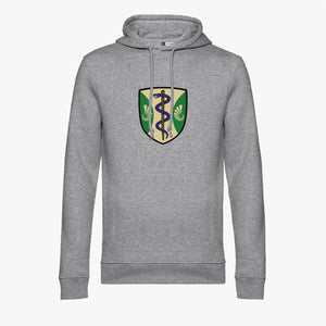 Men's Oxford College Arms Organic Printed Hoodie