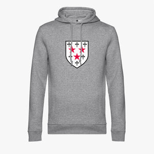 Men's Oxford College Arms Organic Printed Hoodie
