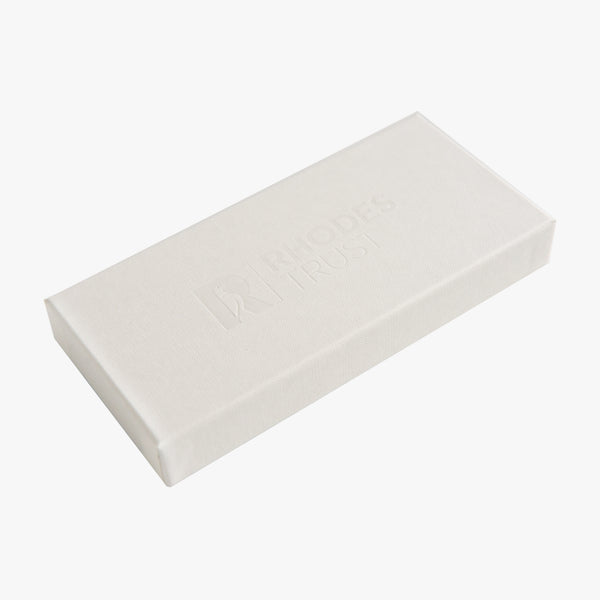 Load image into Gallery viewer, Rhodes Trust Leather Luggage Tag (Internal)