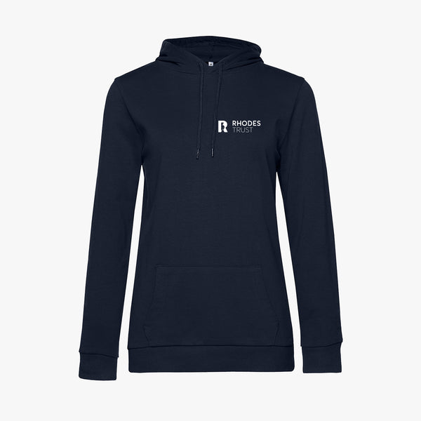Load image into Gallery viewer, Rhodes Trust Organic Ladies Hoodie