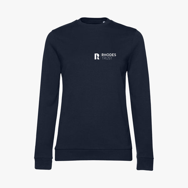 Load image into Gallery viewer, Rhodes Trust Organic Ladies Sweatshirt