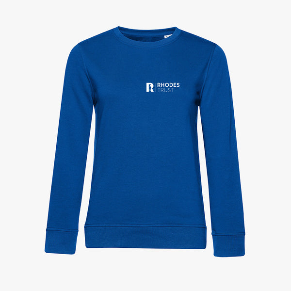 Load image into Gallery viewer, Rhodes Trust Organic Ladies Sweatshirt