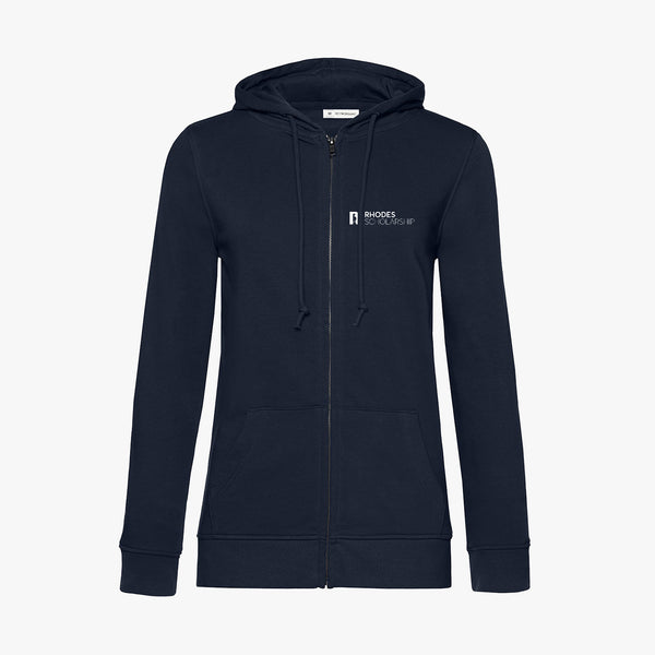 Load image into Gallery viewer, Rhodes Trust Organic Ladies Zip Hoodie