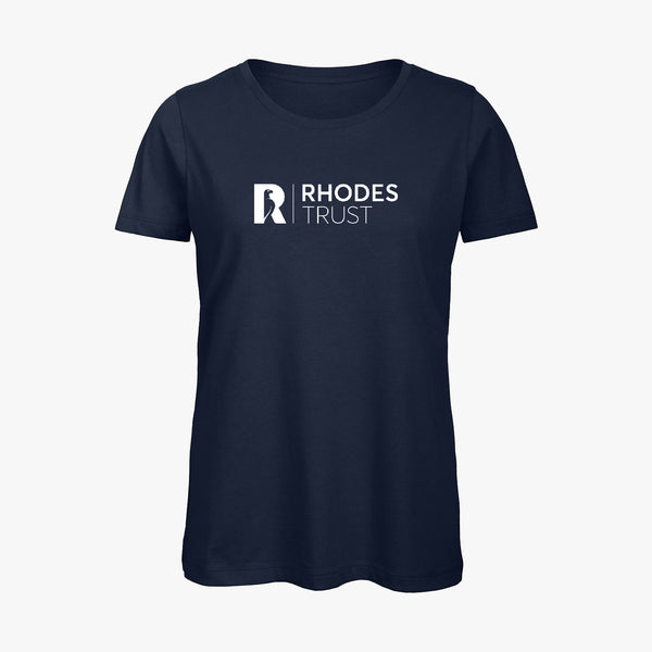 Load image into Gallery viewer, Rhodes Trust / Scholarship Organic Ladies T-Shirt
