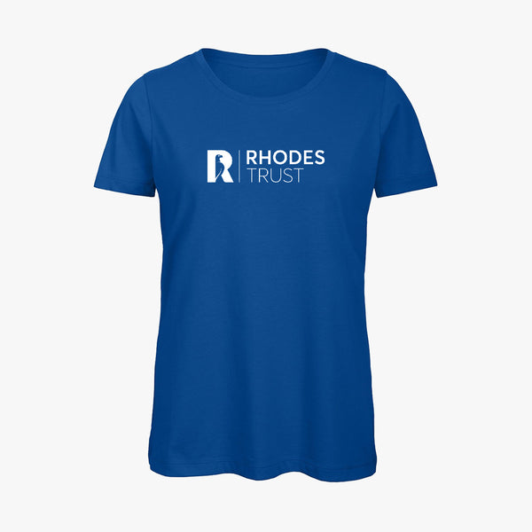 Load image into Gallery viewer, Rhodes Trust / Scholarship Organic Ladies T-Shirt