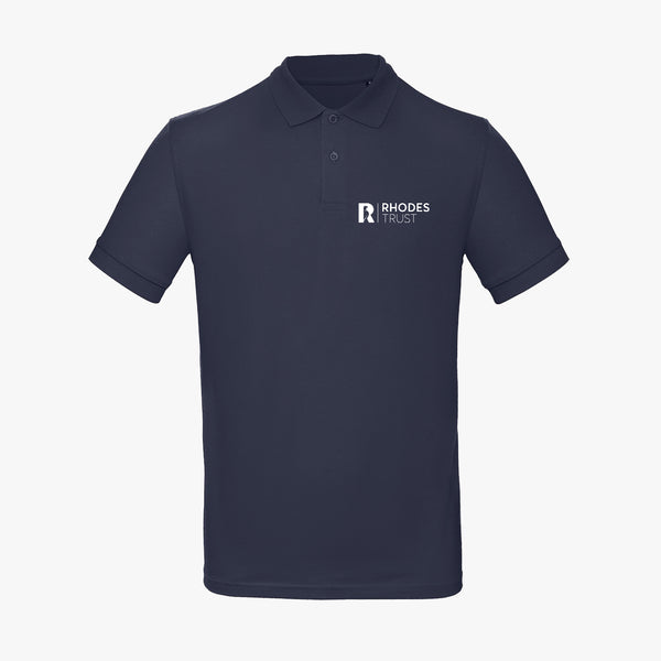 Load image into Gallery viewer, Rhodes Trust Men's Organic Polo Shirt