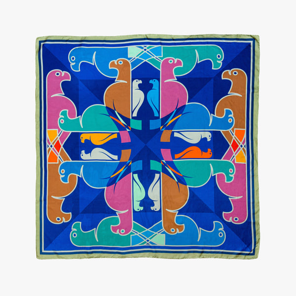 Load image into Gallery viewer, Rhodes Trust Silk Scarf (Internal)