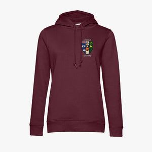 Lincoln College Ladies Organic Embroidered Hoodie
