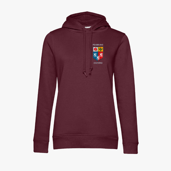 Load image into Gallery viewer, Pembroke College Ladies Organic Embroidered Hoodie
