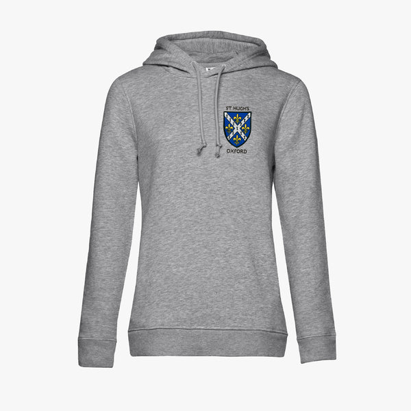 Load image into Gallery viewer, St Hugh&#39;s College Ladies Organic Embroidered Hoodie
