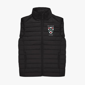 OUTLET New College Recycled Bodywarmer Black Medium