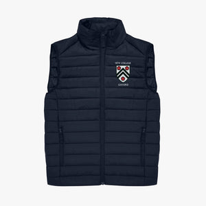 OUTLET New College Recycled Bodywarmer Navy XS
