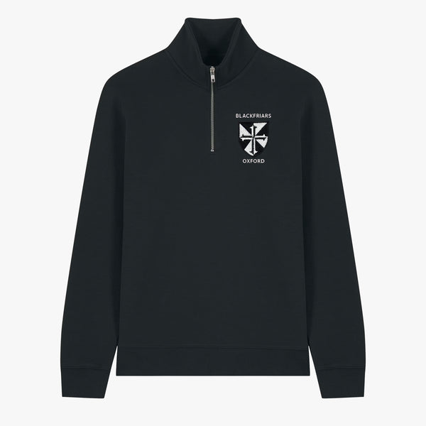 Load image into Gallery viewer, Unisex Oxford College Organic Cotton 1/4 Zip Sweatshirt
