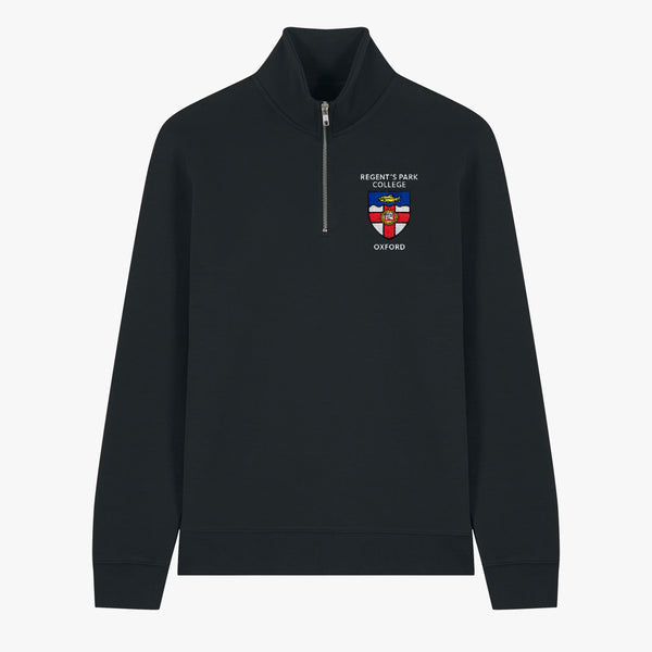 Load image into Gallery viewer, Regent's Park College Unisex Organic Cotton 1/4 Zip Sweatshirt
