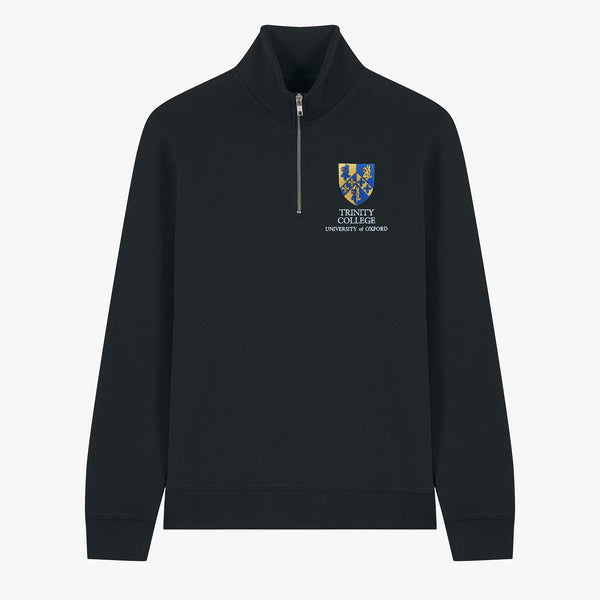 Load image into Gallery viewer, Trinity College Unisex Organic Cotton 1/4 Zip Sweatshirt
