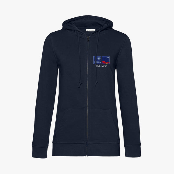 Load image into Gallery viewer, Faculty of Law Organic Ladies Zip Hoodie
