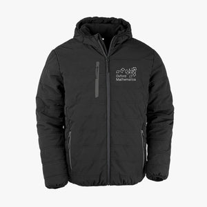 Oxford Mathematics Recycled Padded Winter Hooded Jacket