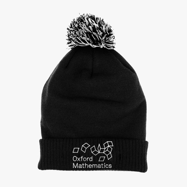 Load image into Gallery viewer, Oxford Mathematics Recycled Bobble Beanie
