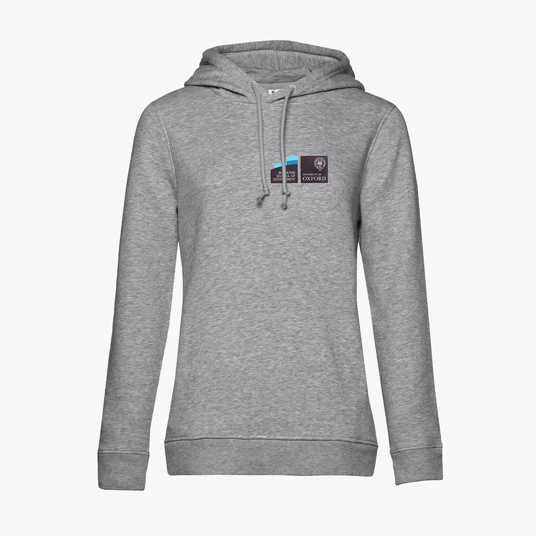 OUTLET Blavatnik School of Government Organic Ladies Hoodie Heather Grey Small
