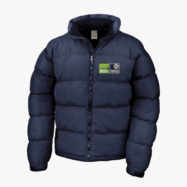 Load image into Gallery viewer, Department of Biology Men&#39;s Puffer Jacket
