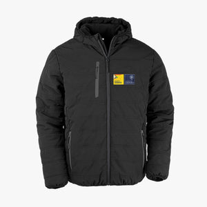 Department of Economics Recycled Padded Winter Hooded Jacket