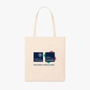 Oxford Lifelong Learning Organic Cotton Tote Bag