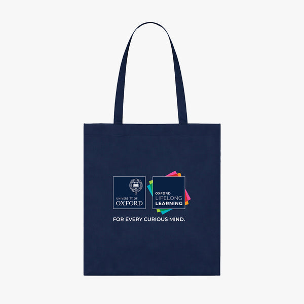 Load image into Gallery viewer, Oxford Lifelong Learning Organic Cotton Tote Bag
