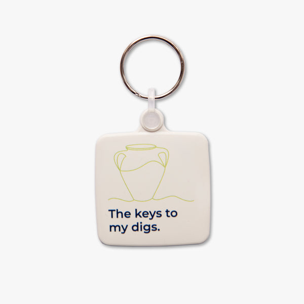 Load image into Gallery viewer, Oxford Lifelong Learning Recycled Keyring
