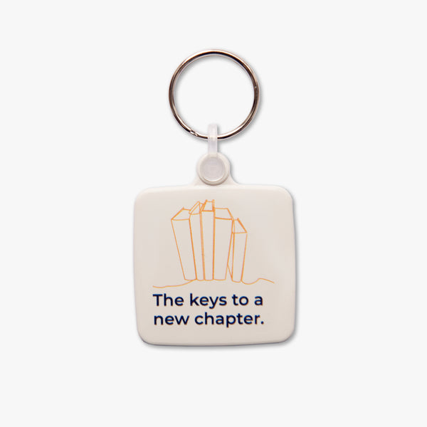 Load image into Gallery viewer, Oxford Lifelong Learning Recycled Keyring
